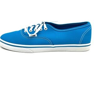 Vans Off The Wall Turquoise Canvas Low Top Skate Sneakers Women 8.5 Men's 7